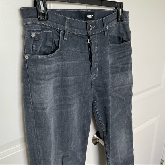 Hudson Sartor Slouchy Skinny Jeans Gray - Picture 2 of 7